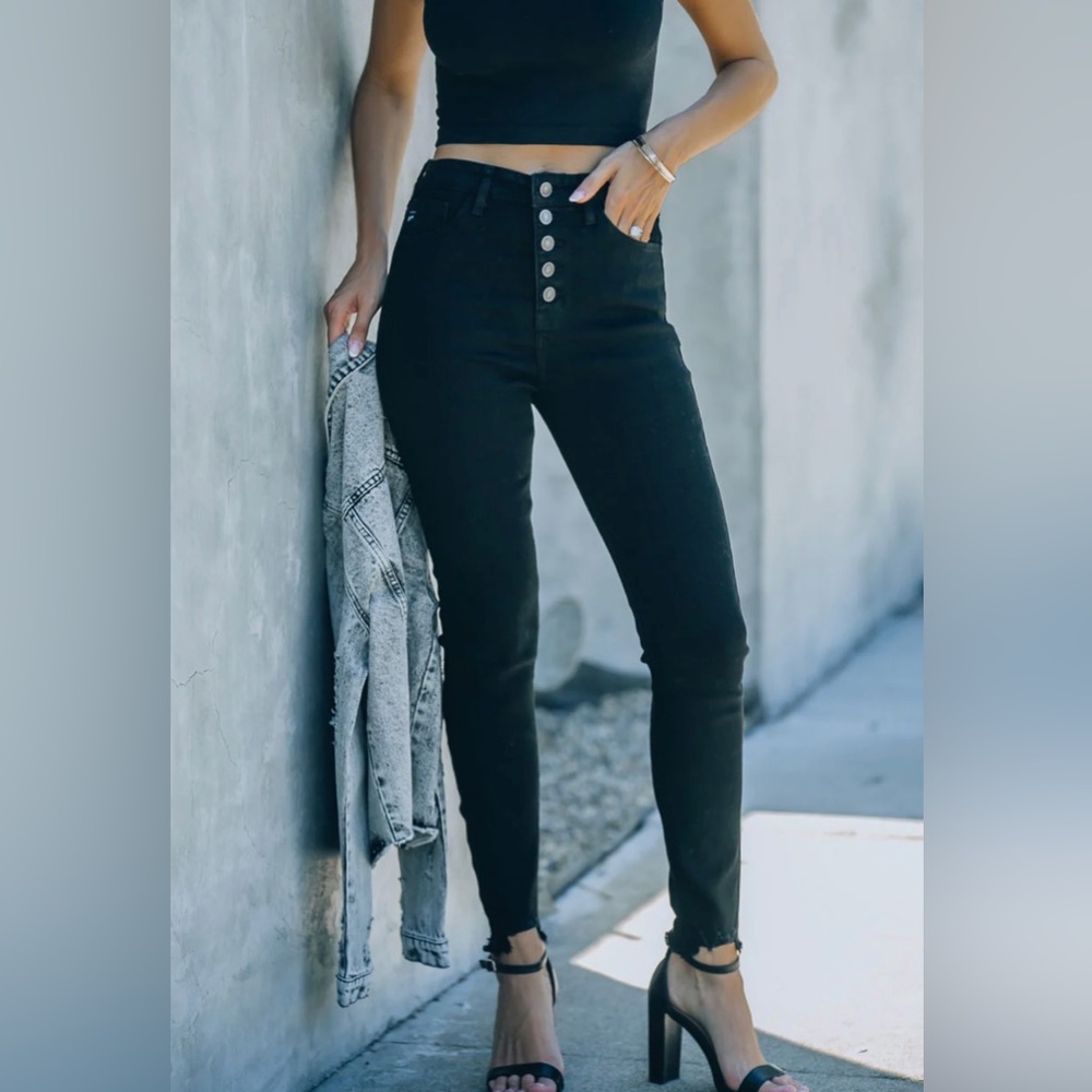 Vici Doll High Rise black skinny jeans